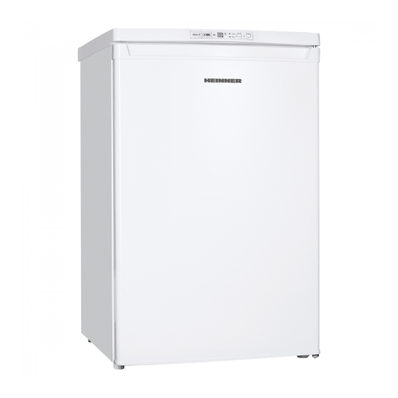 Heinner HFF-80NHA+ Freezer Manuals