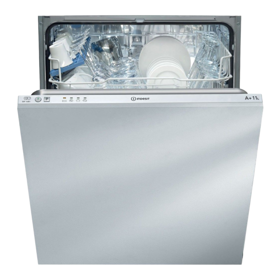 Indesit DIF 04 Installation Manual