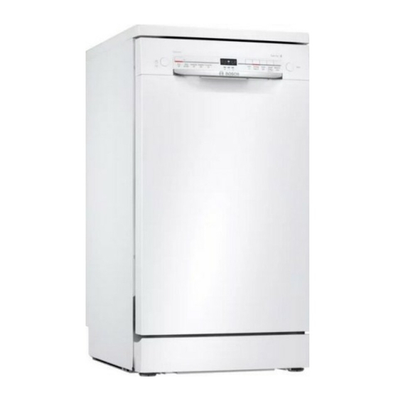 Bosch SPS2HKW57E User Manual