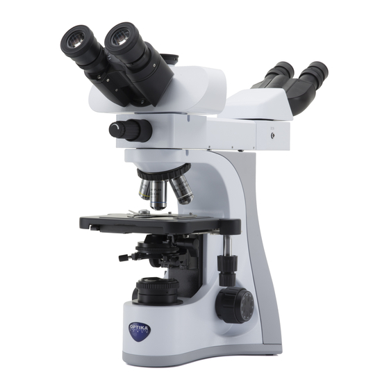 Optika B-510 Series Instruction Manual
