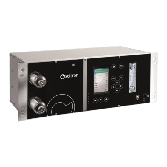 Seitron CHEMIST 900 RACK Use And Maintenance Manual