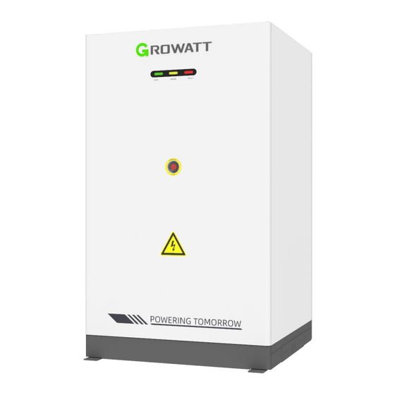 Growatt ACE 209H-2H Quick Start Manual