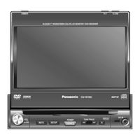 Panasonic CQVX100U - Car Audio - DVD Receiver Operating Instructions Manual