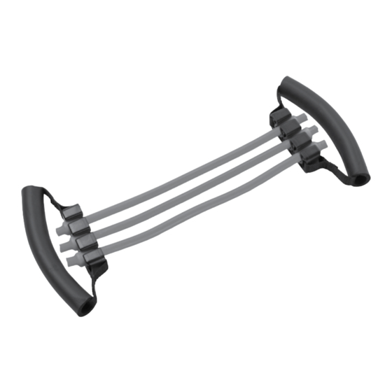 SKLZ Chrome CHEST EXPANDER Instruction Manual And Exercise Manual