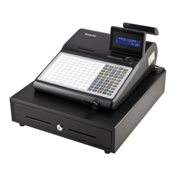 Sam4s ER-900 Quick Setup Manual