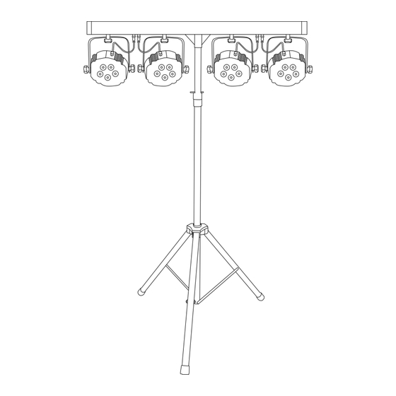 SHOWTEC COMPACT POWER LIGHTSET 4 RGBW Manual