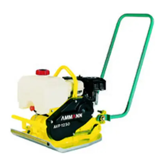 Ammann AVP 1240 H Operating Instructions Manual