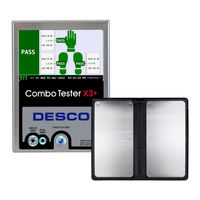 Desco Combo Tester X3+ Installation, Operation And Maintenance Manual