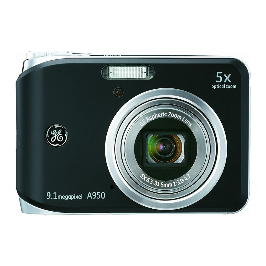 GE A950 Quick Start Manual