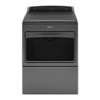 Whirlpool WED7500GW0 Installation Instructions Manual