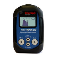 Thermo Scientific RadEye SPRD-GN Operating Instructions Manual