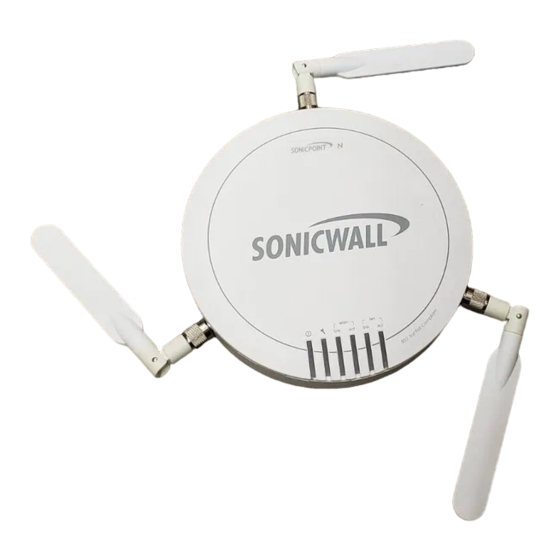 SonicWALL SonicPoint-N Dual-Band Manuals