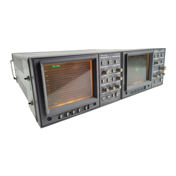 Tektronix 1730 Series Instruction Manual