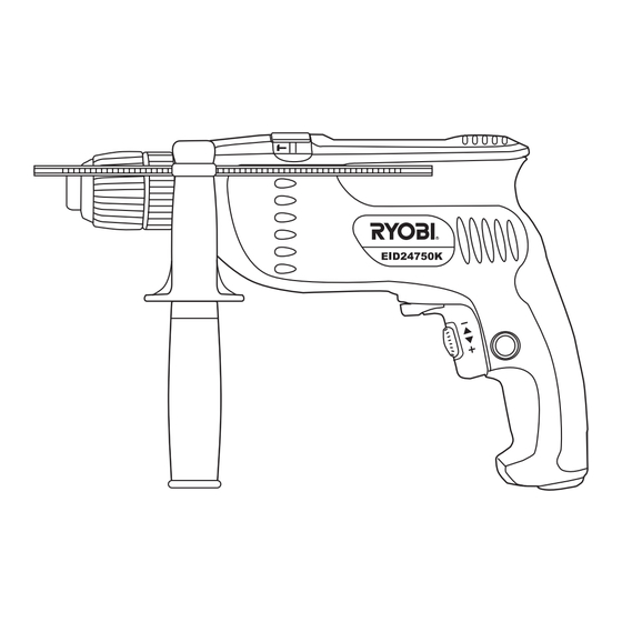 Ryobi EID24750K Owner's Operating Manual