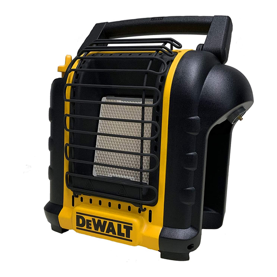 DeWalt DXH8BX Portable Electric Heater Manuals