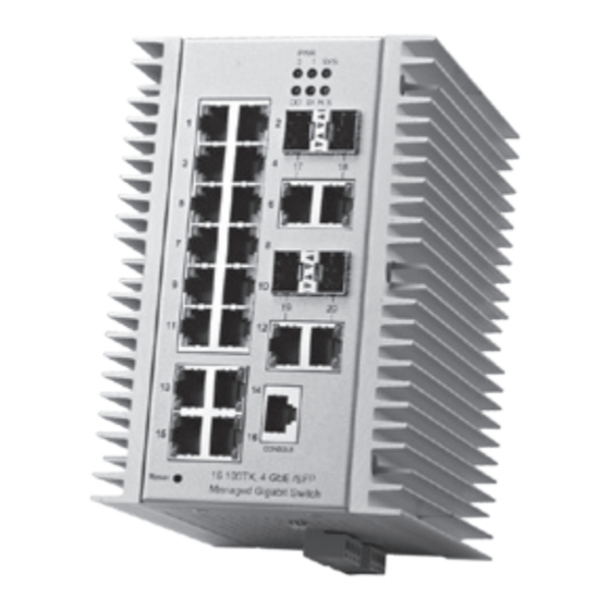 Beijer Electronics korenix JetNet 5020G Quick Installation Manual