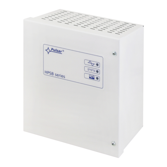 Pulsar HPSB Series User Manual