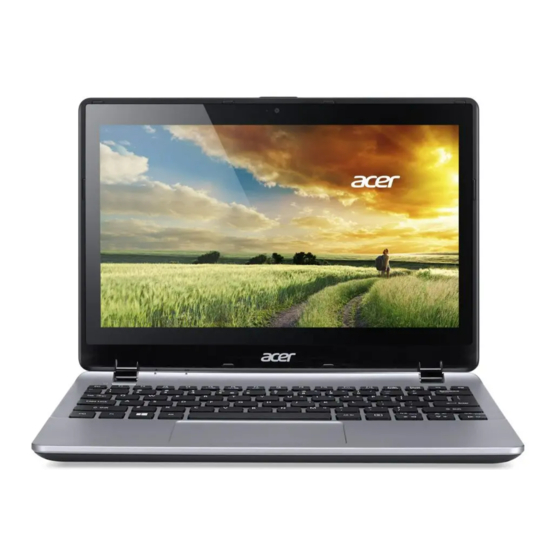 Acer Aspire V 11 Touch Manuals