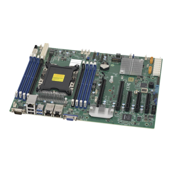 Supermicro SYS-X11SPi-TF Manuals
