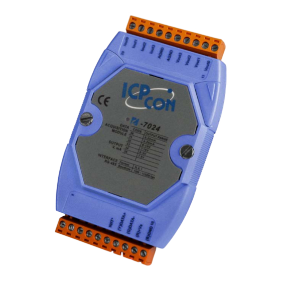 ICP DAS USA I-7066 Quick Start Manual