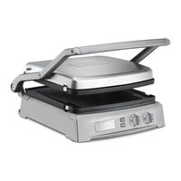 Cuisinart Griddler Deluxe GR-150P1 Instruction Booklet