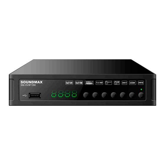 SoundMax SM-DVBT290 Instruction Manual