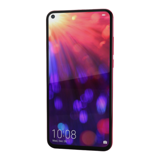 honor View 20 Quick Start Manual