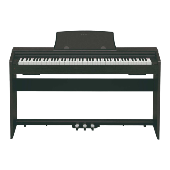 Casio CELVIANO PX-870WE Manual