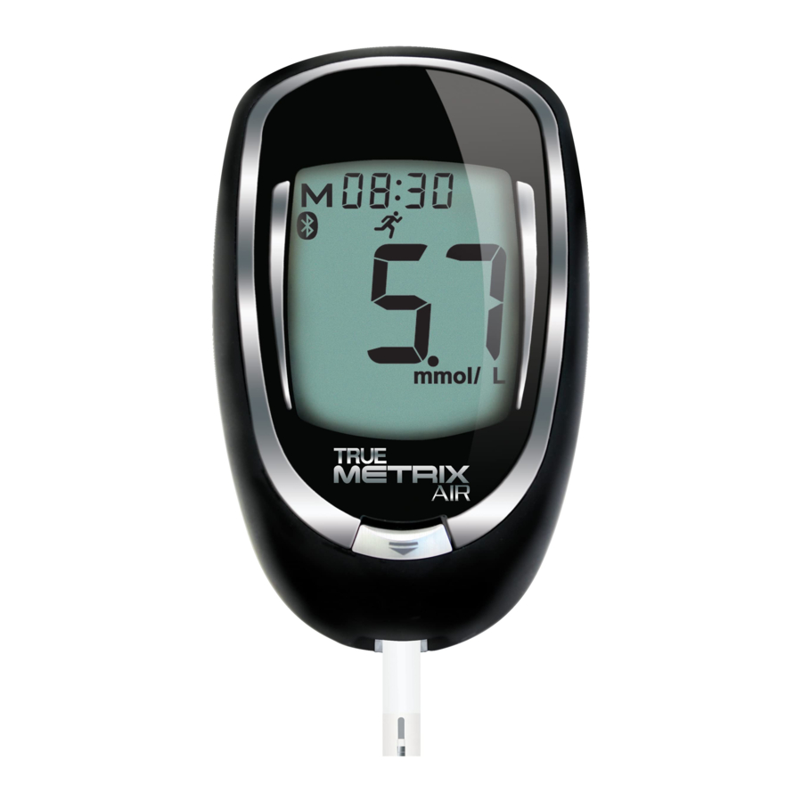 Trividia Health True Metrix Air - Monitoring Blood Glucose System Manual