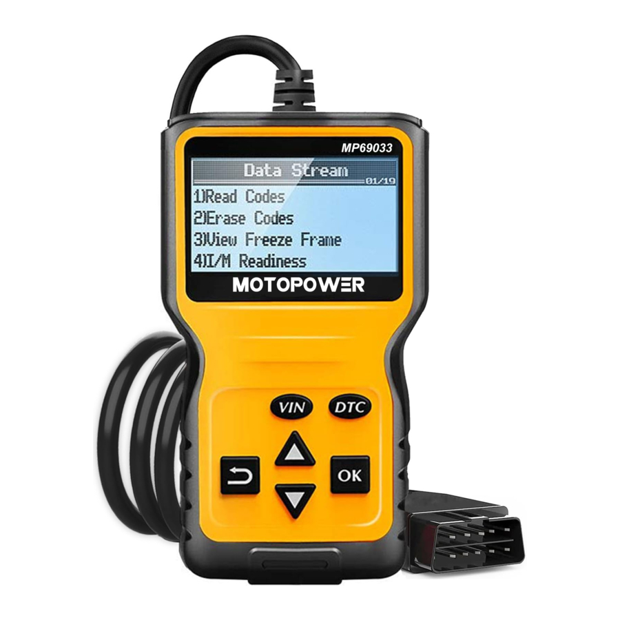 MOTOPOWER MP69033 Manual