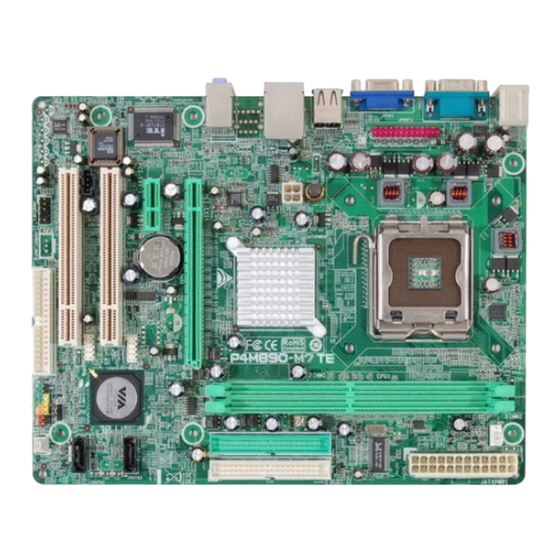 Biostar P4M890-M7 FE - QUICK Quick Installation Manual