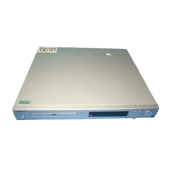 Sharp HT-CN400DVW Operation Manual