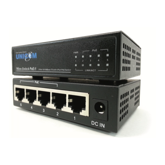 UNICOM POE-35055T User Manual