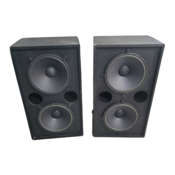 Electro-Voice TL606DMT Brochure & Specs