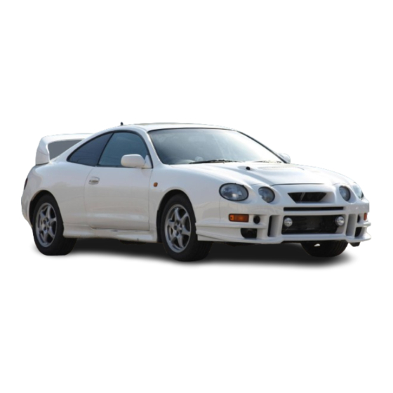 Toyota 1996 Celica Owner's Manual