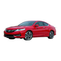Honda Accord Coupe 2016 Owner's Manual