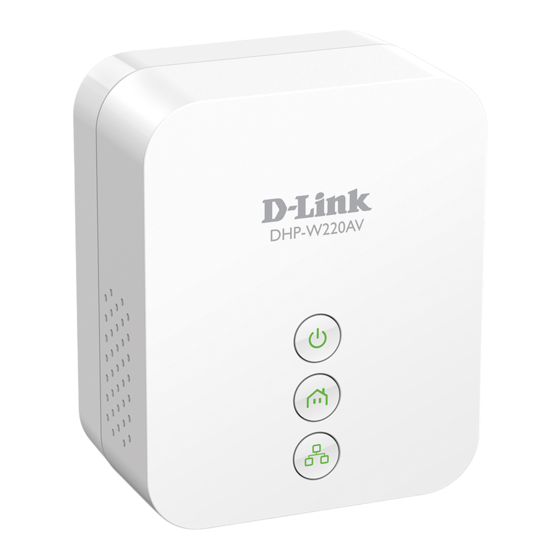 D-Link DHP-W220AV Manuals