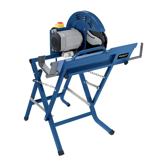 User Manuals: EINHELL BT-LC 400/2 Circular Saw