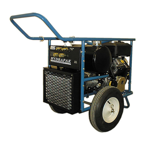 RGC HYDRAPAK HV1855C Instructions Manual