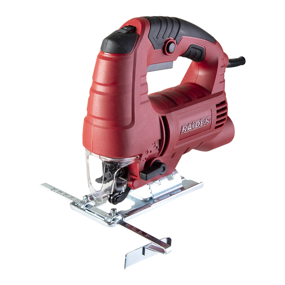 User Manuals: Raider RD-JS32 Jigsaw Reciprocating Saws