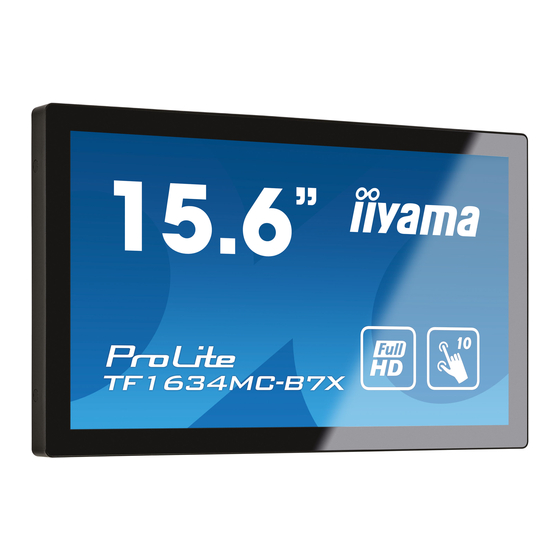Iiyama ProLite TF1634MC User Manual