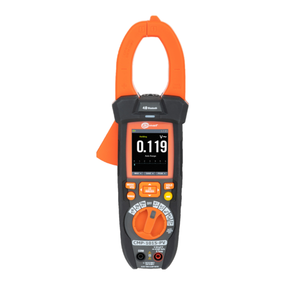 Sonel CMP-1015-PV User Manual