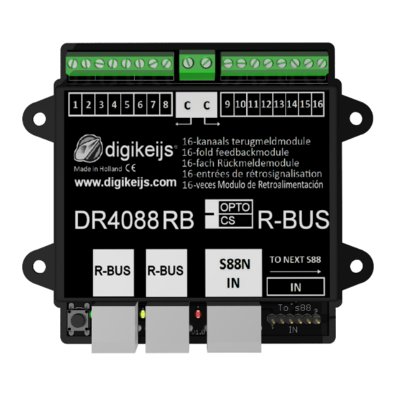 Digikeijs DR 4088RB Series Instruction Manual