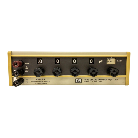HP 4440B Manual