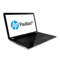 HP Pavilion 17 TouchSmart Maintenance And Service Manual