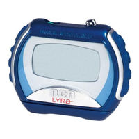 RCA RD1028 - Lyra 128 MB Personal MP3 Player User Manual