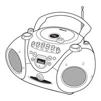 Memorex MP3825 Operating Instructions Manual