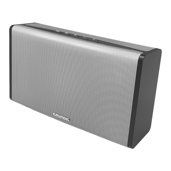 Grundig GSB 600 NFC Operating Manual