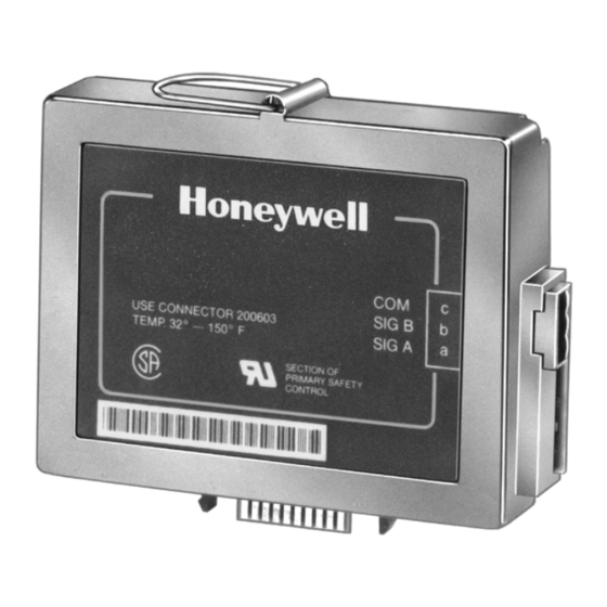 Honeywell SYSNet QS7700A Product Data