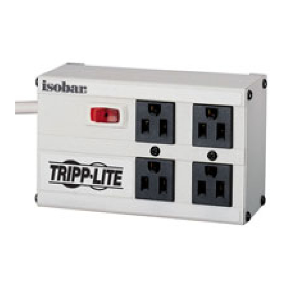 Tripp Lite IBAR4 Specification Sheet